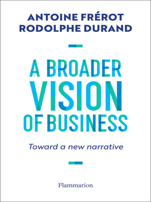 cover image of A Broader Vision of Business